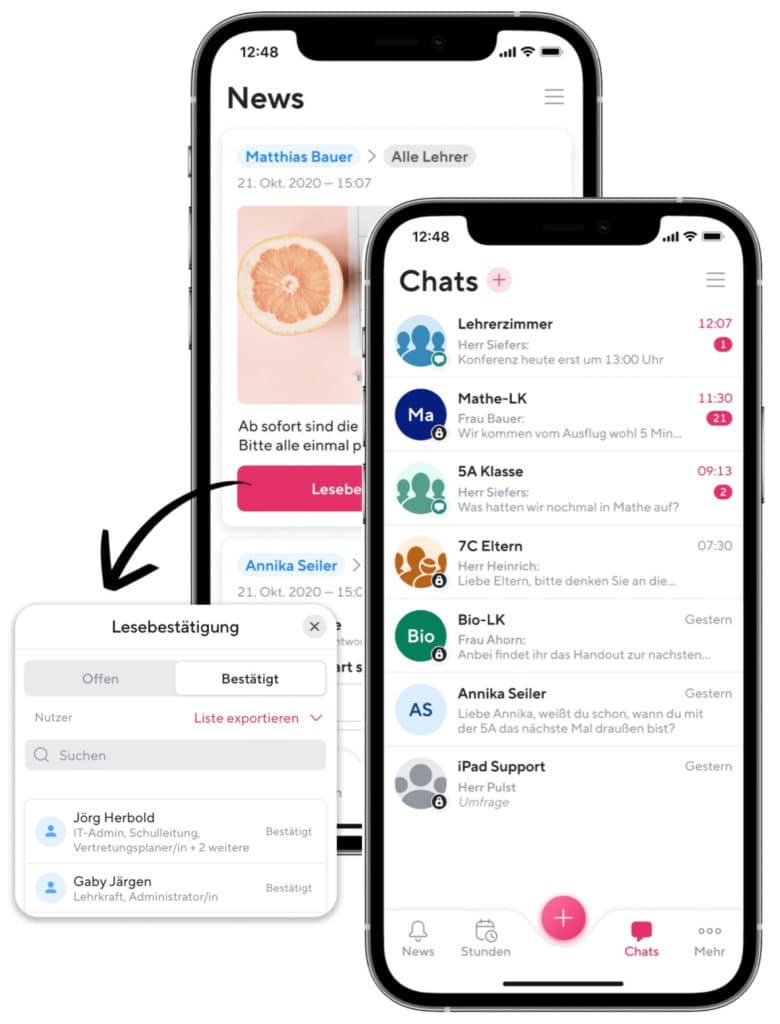 Sdui Chat- und News-Ansicht