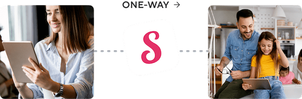 Die App für Grundschulen von Sdui – Oneway-Kommunikation